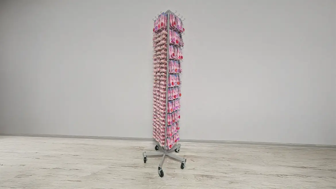 Professional display stands for keyrings and magnets 2