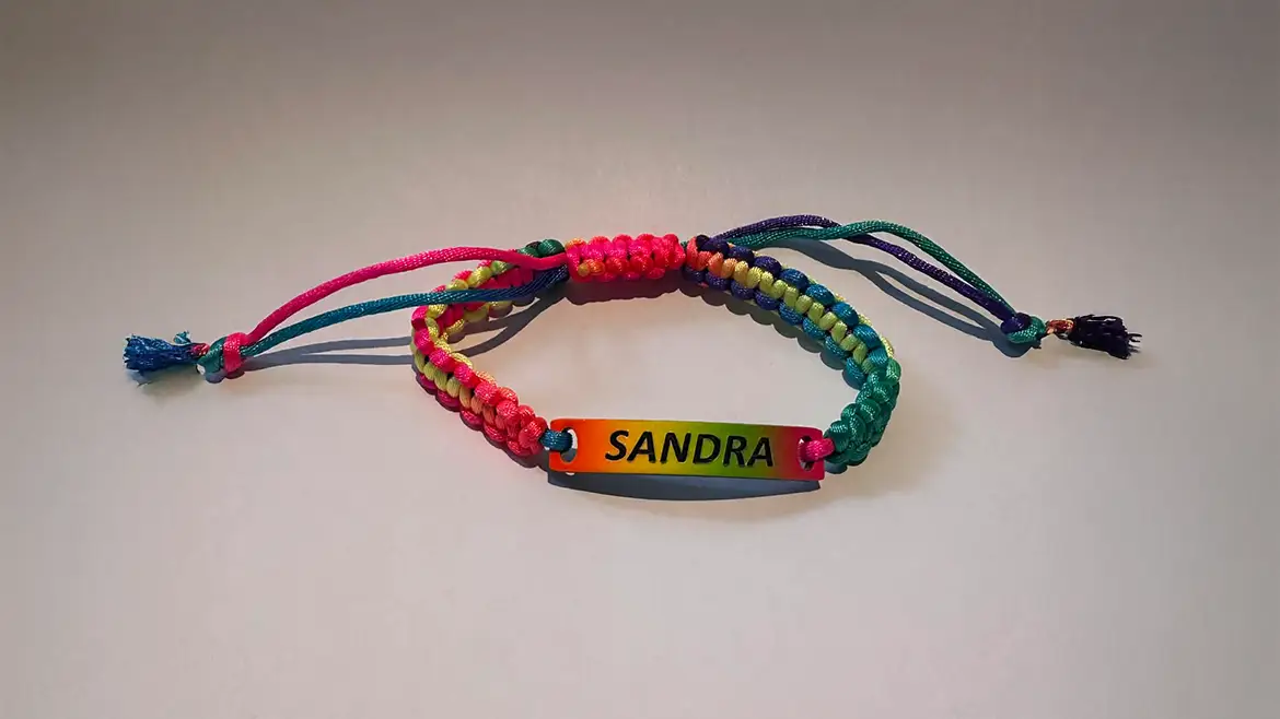 Cord Bracelet – Engraved