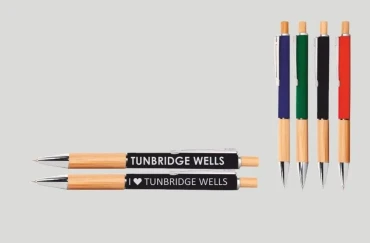 Bamboo Metal Pen – personalised