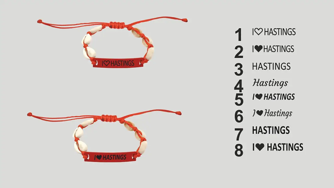 Shell Bracelet – Engraved